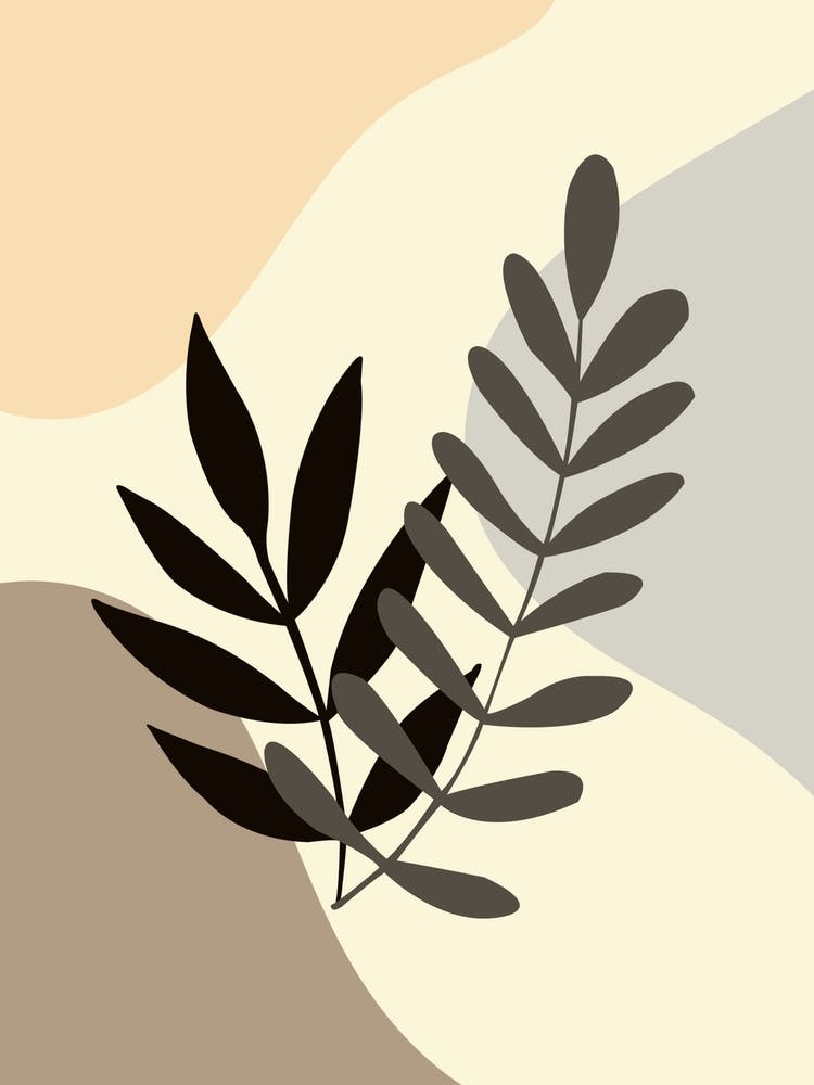 Abstract Of Leaves