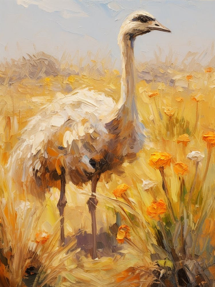 Bird Painting Emu 2