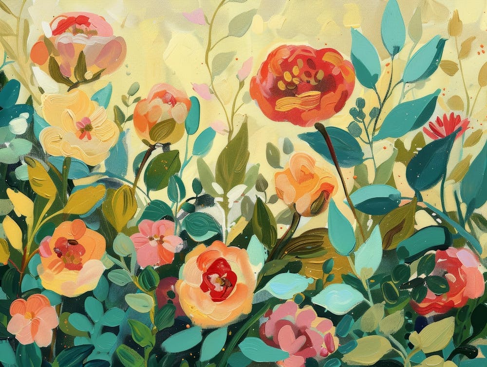 Flowers In The Garden 4