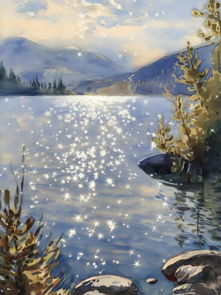 Sunrise Over Lake