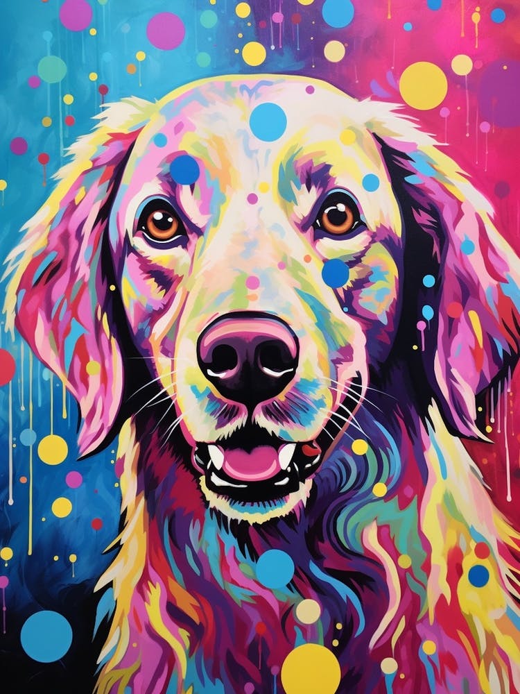 Pop Art Golden Retriever 2