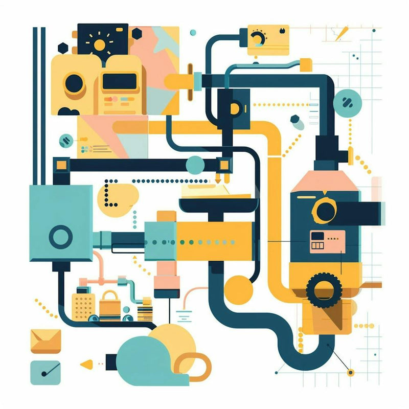 Eine Workflow-Automatisierungs-Vektor-Design-Illustration 1718669261 1