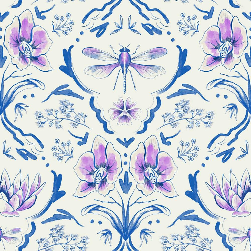 Bohemian Garden - Blue