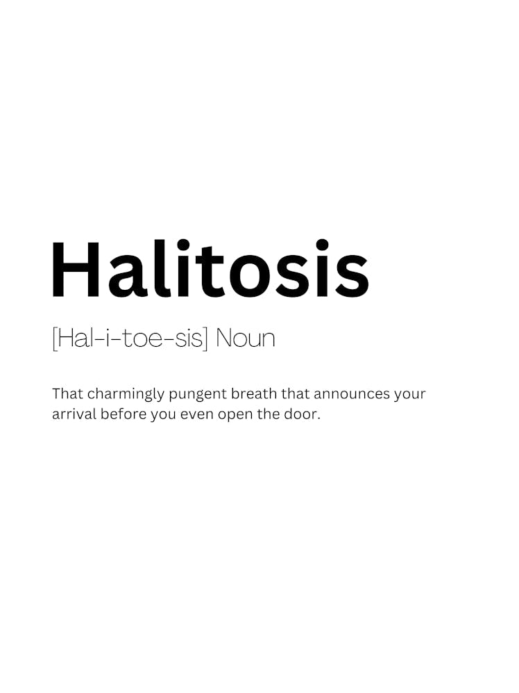 Halitosis Definition Meaning