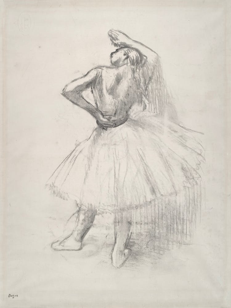 Ballerina By Edgar Degas
