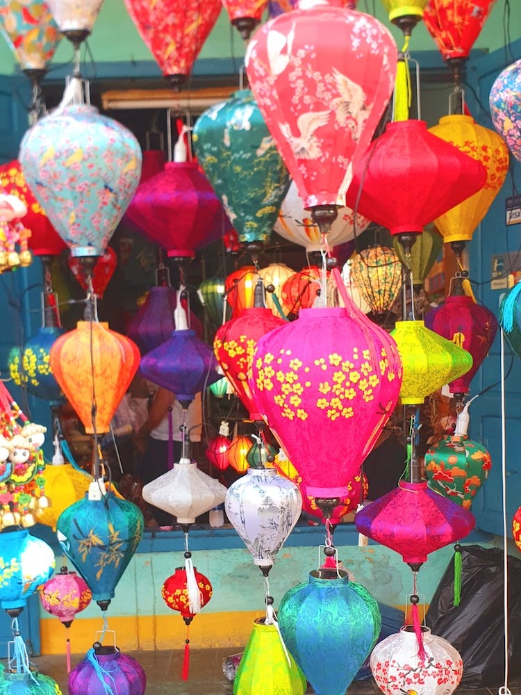Lanternes à Vendre au Vietnam