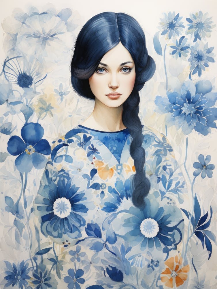 Blue Flowers 19
