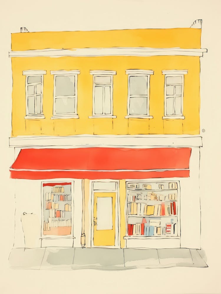 Izmir Turkey The Book Nook Pastel Colours 1