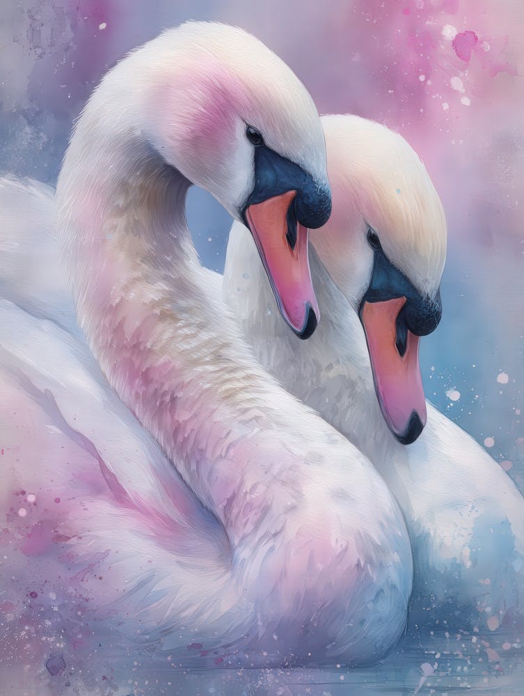Aihrgdesign Isolated Watercolor Painting Of Birds Elegant Swa Ec88ed74 B976 47e0 B022 96cbfd1f28a2 1