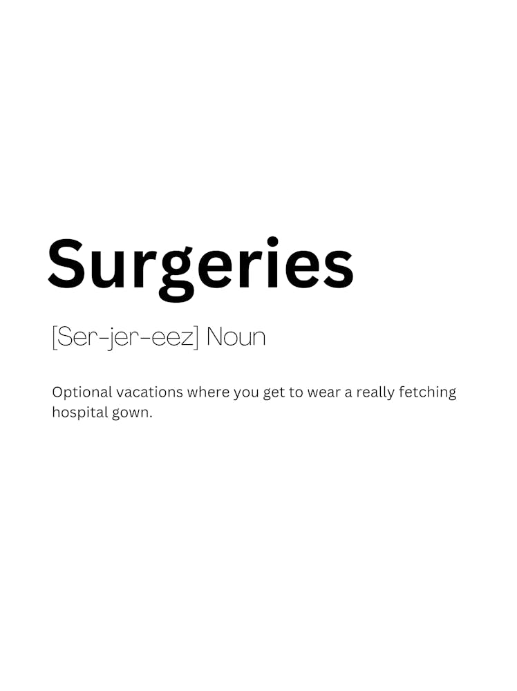 Surgeries Definition Meaning