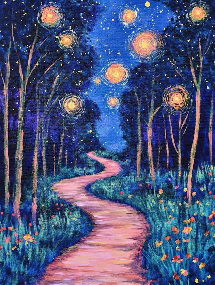 Starry Night Path 8