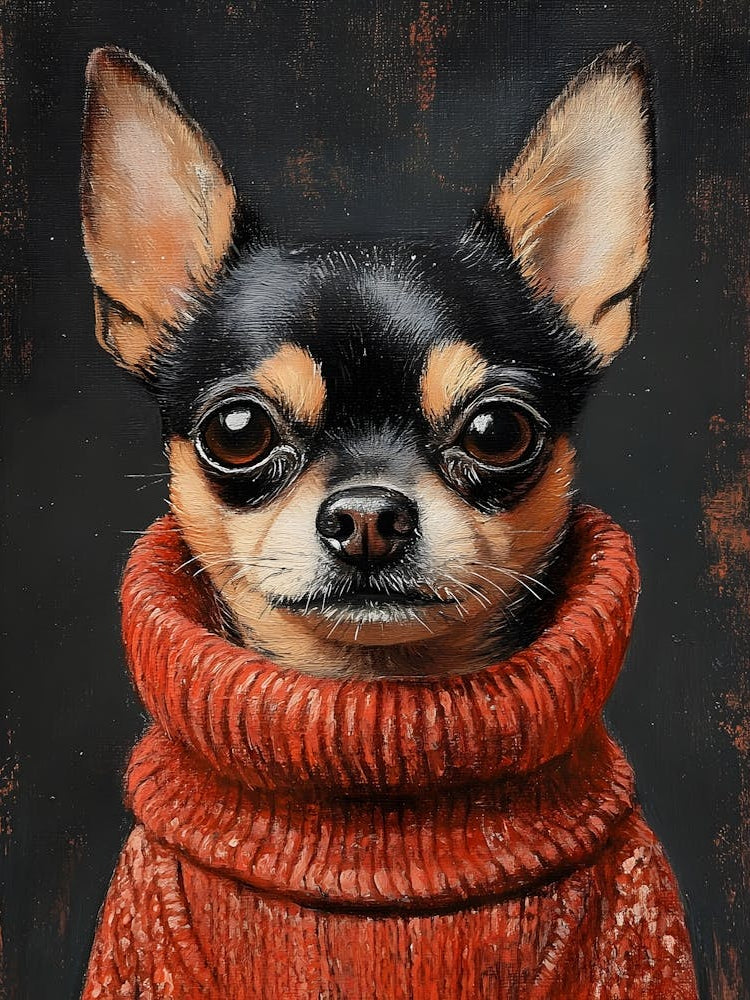 Chihuahua In Sweater 1