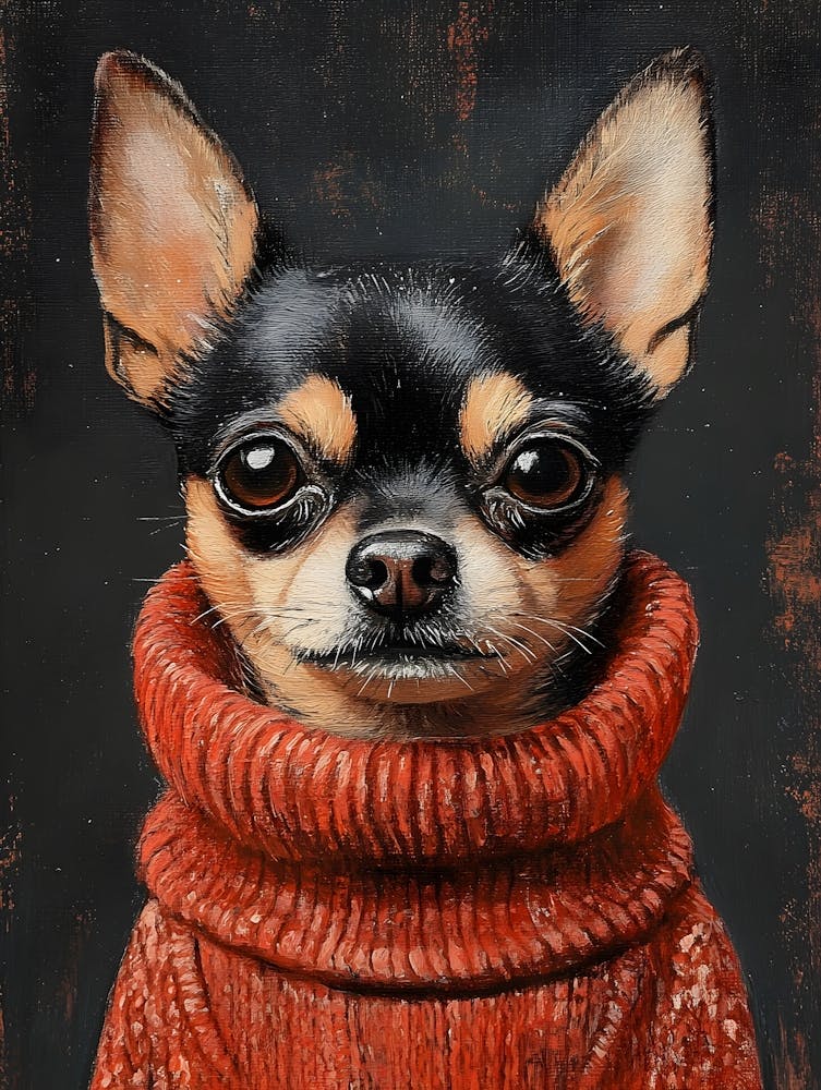 Chihuahua In Sweater 1
