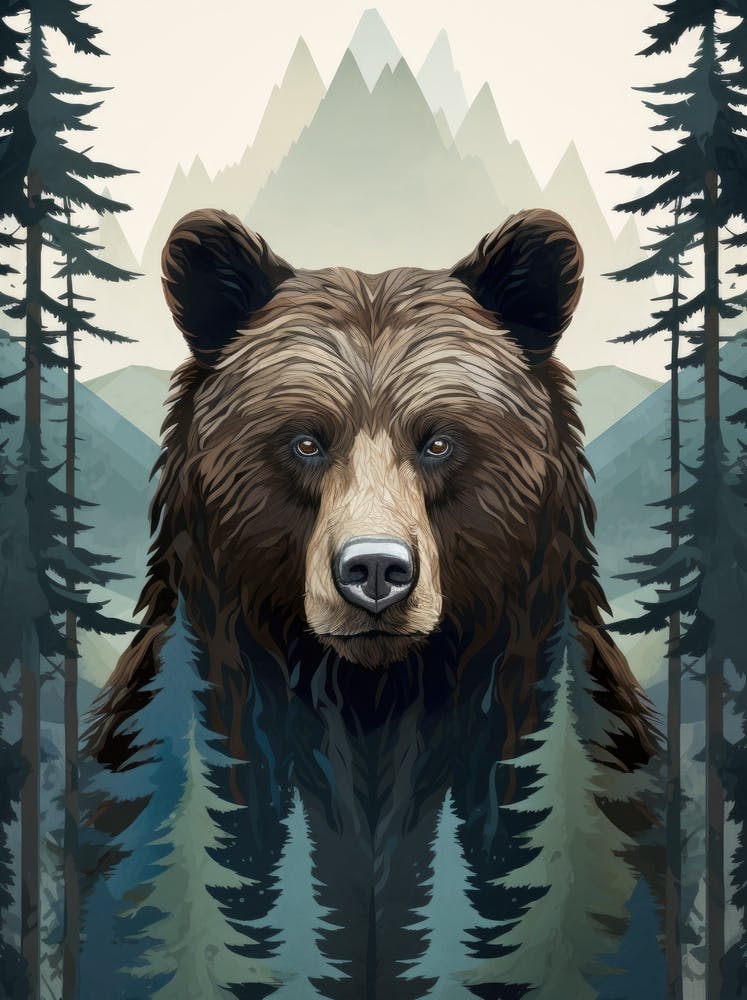 Bear In The Forest 3