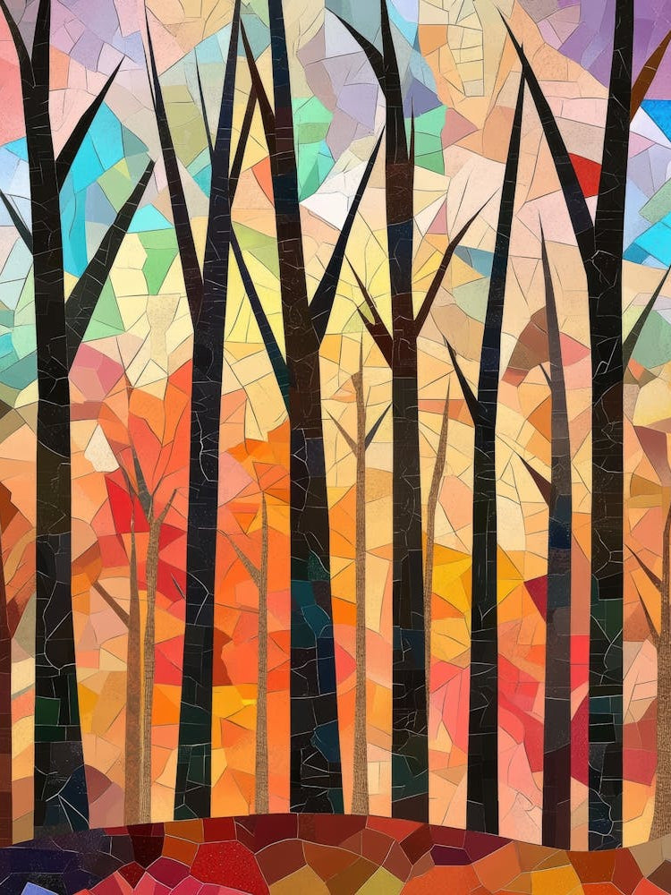 Mosaic Of Trees 2
