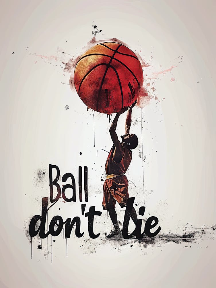 Ball Don'T Lie, Basketball Poster 8