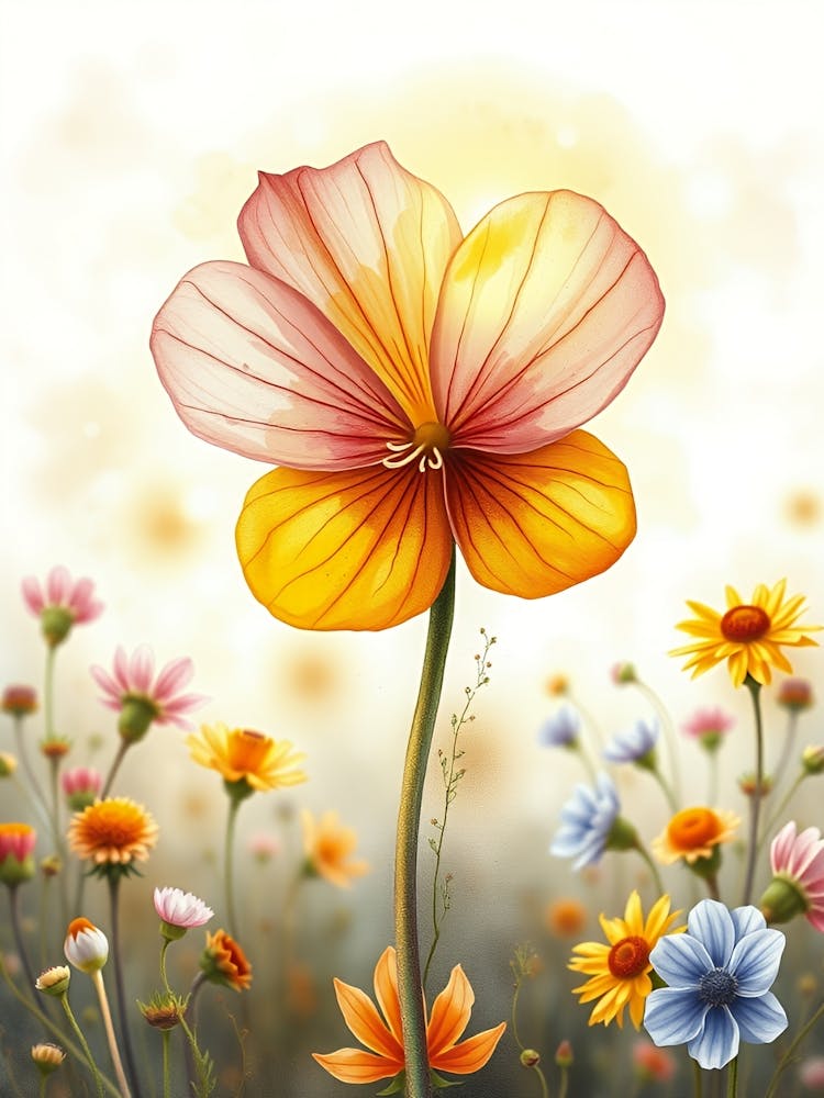 Fond de fleurs