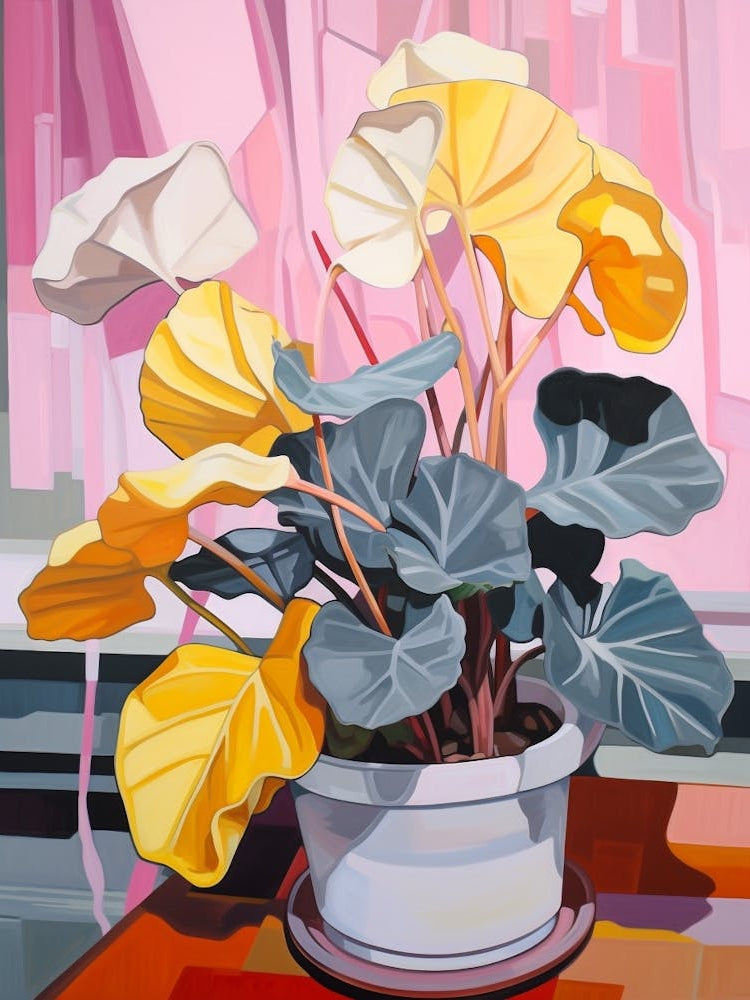 Cyclamen 2 Flower Painting