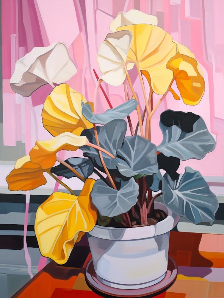 Cyclamen 2 Flower Painting