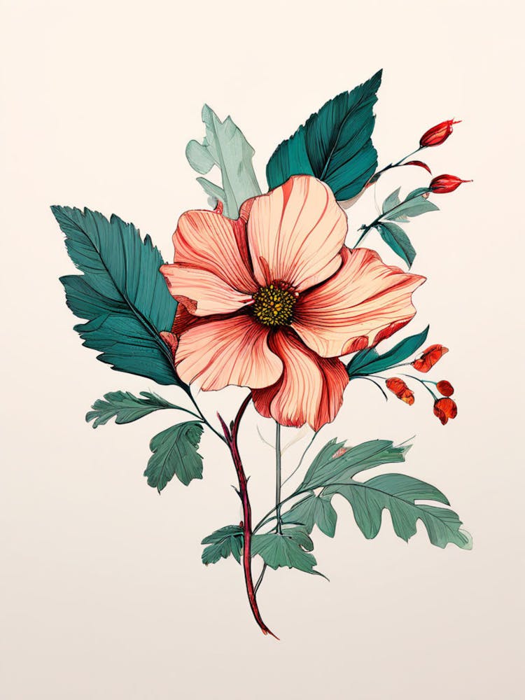 Pink Flower 15