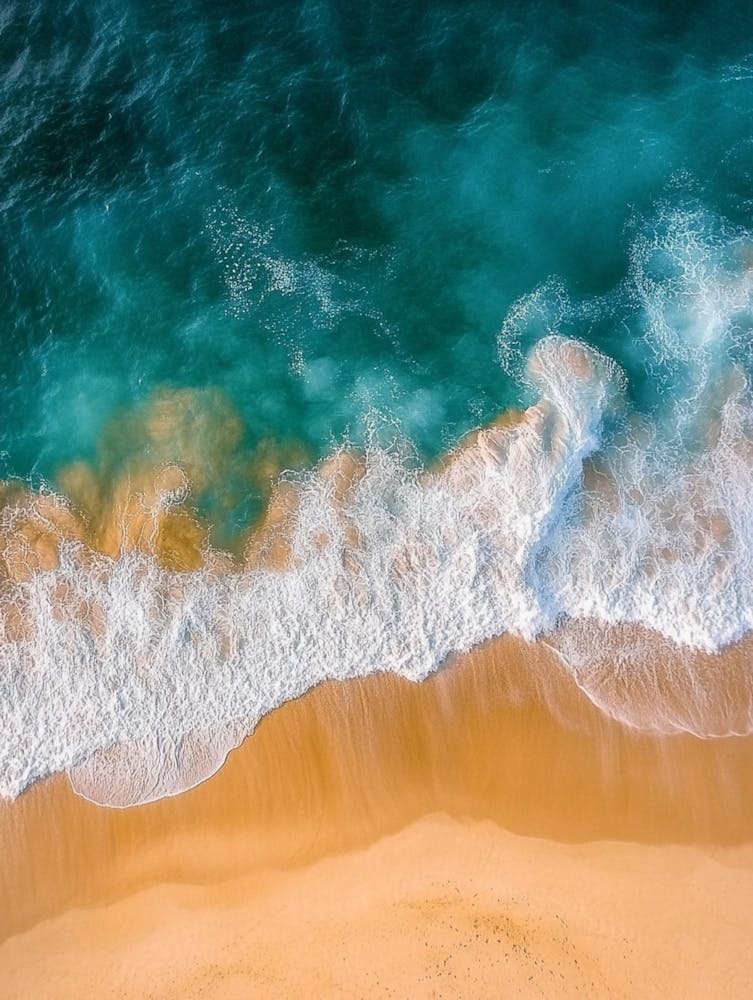Aerial View Of A Beach 117
