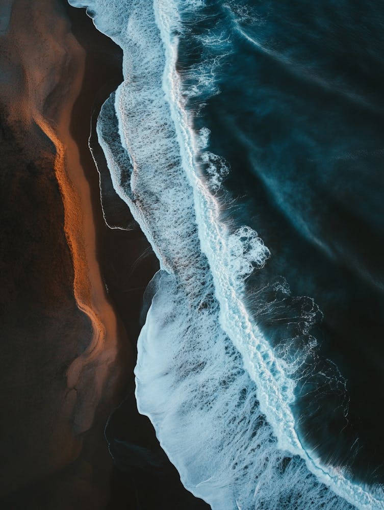Aerial Photography Of Iceland