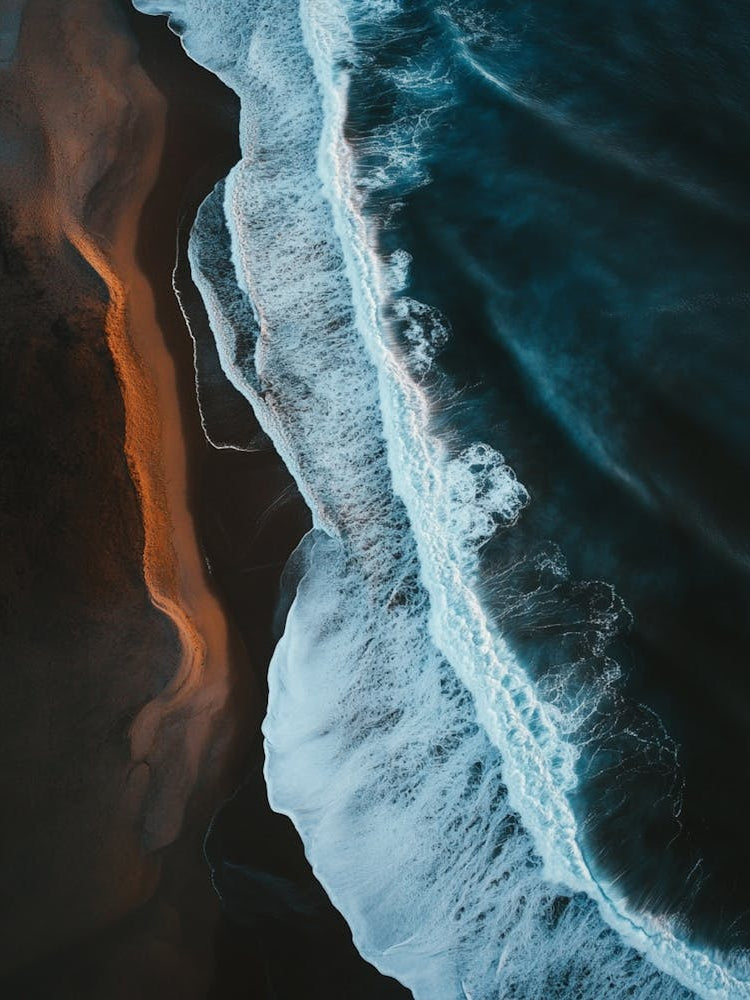 Aerial Photography Of Iceland