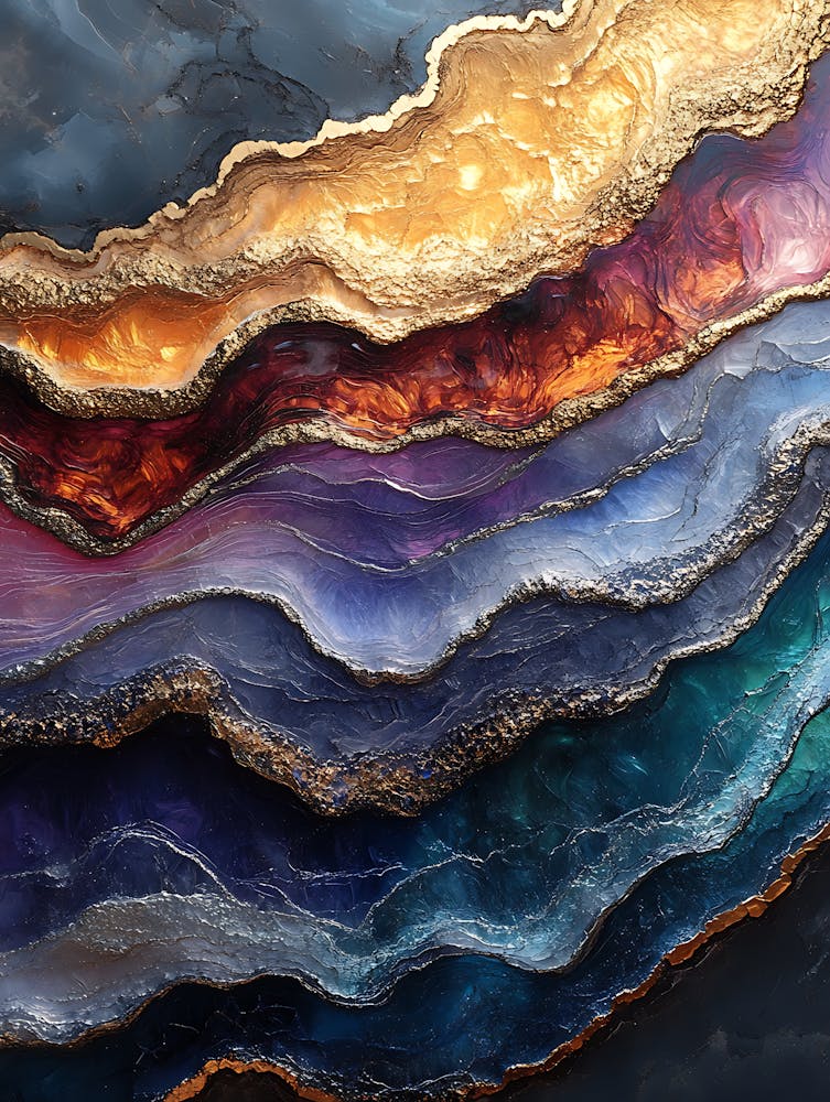 Stunning Whimsical Marble