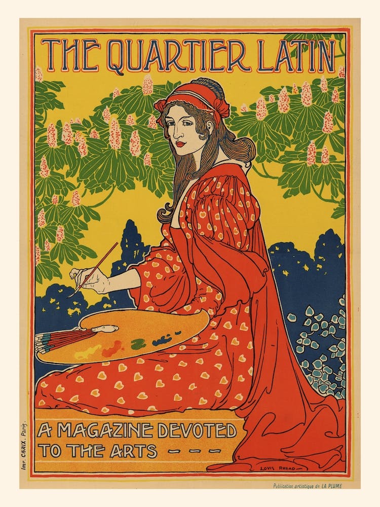 The Quartier Latin, A Magazine Devoted To The Arts, Louis John Rhead