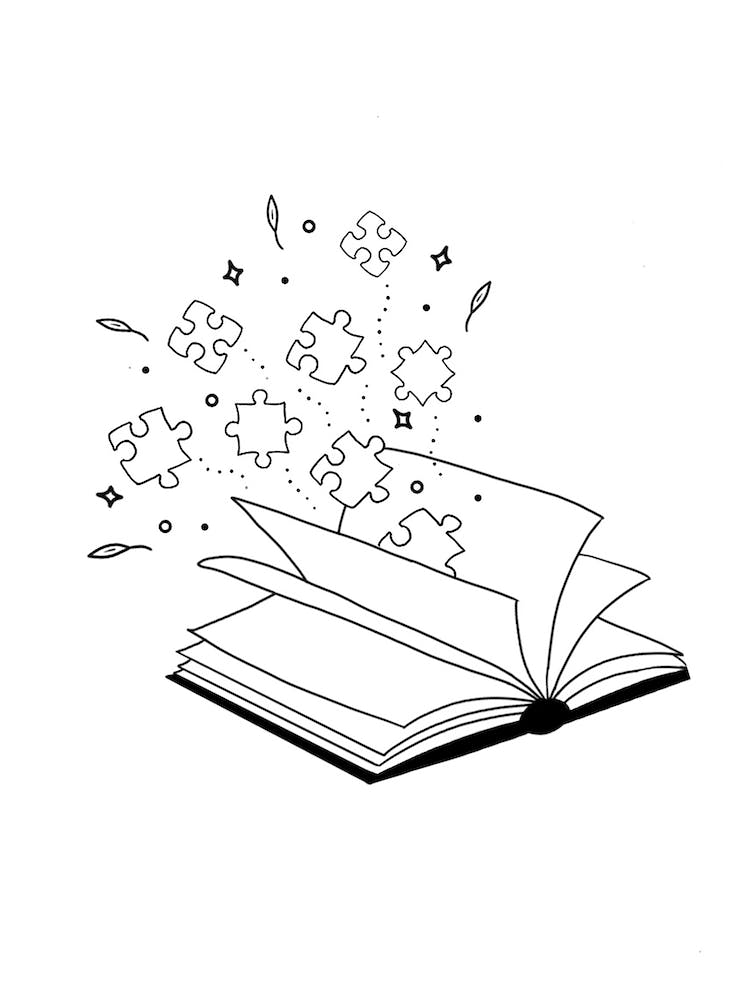 Book Of Autism Puzzle Pieces