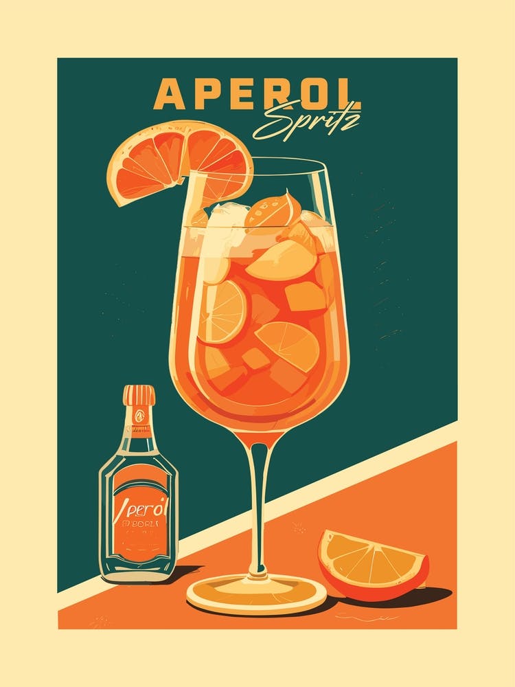 Aperol Spritz Cocktail