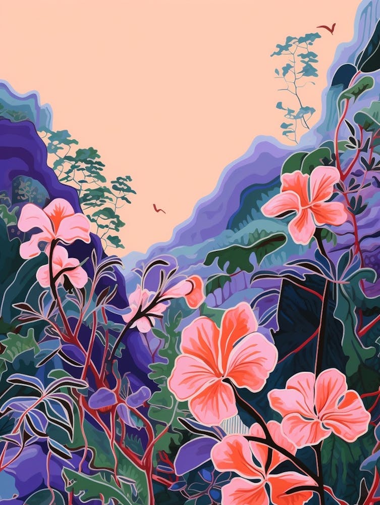 Boho Wildflower Painting Jacobs Ladder 2