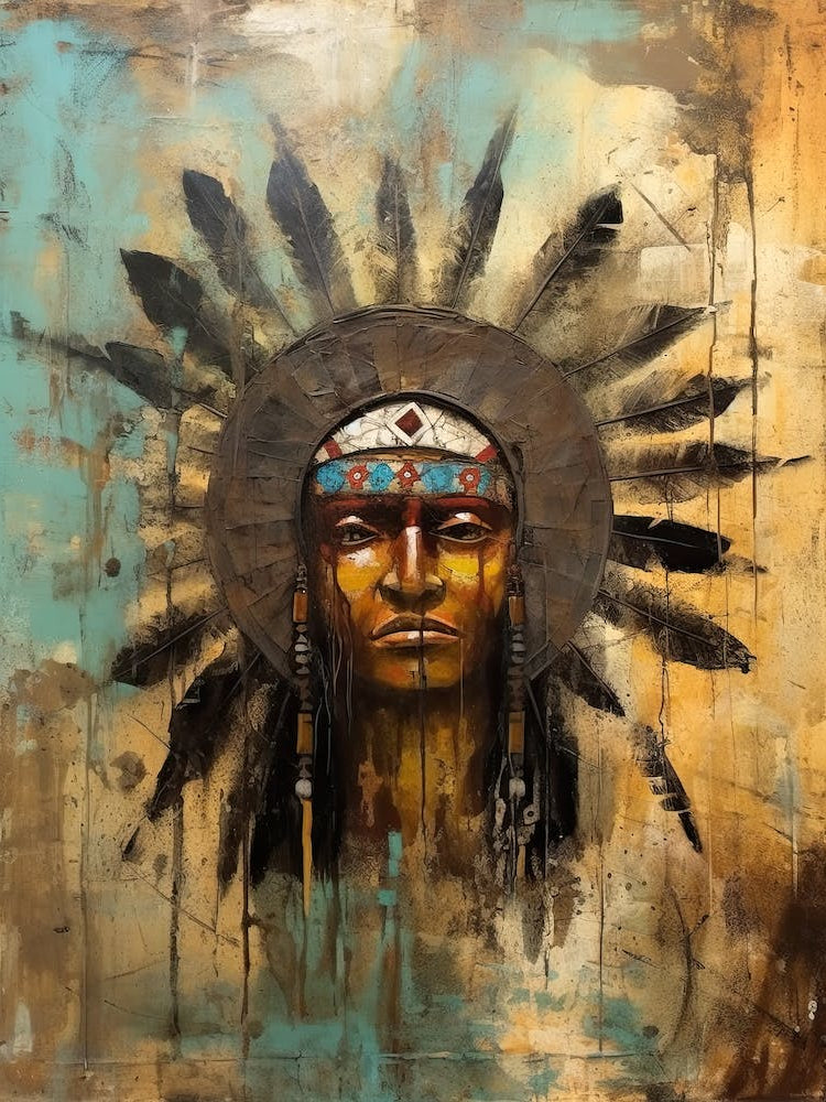 Vintage Narratives in Native Art