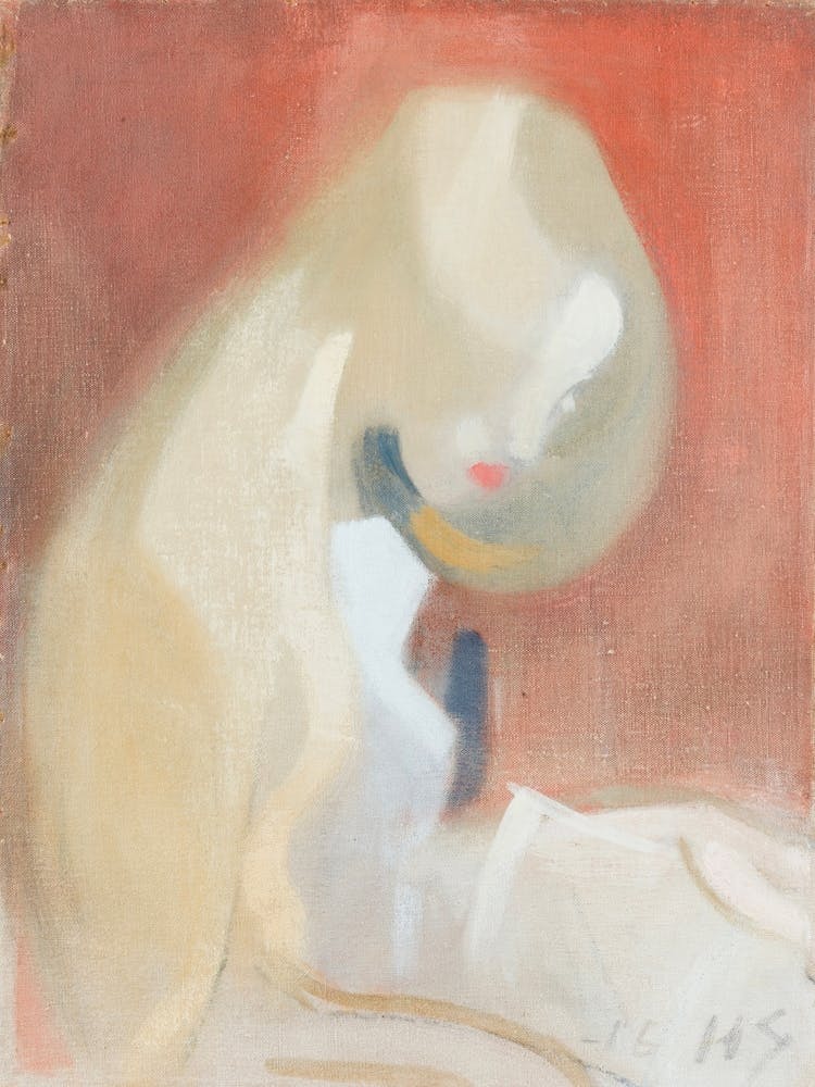 'A Girl With Long Hair'