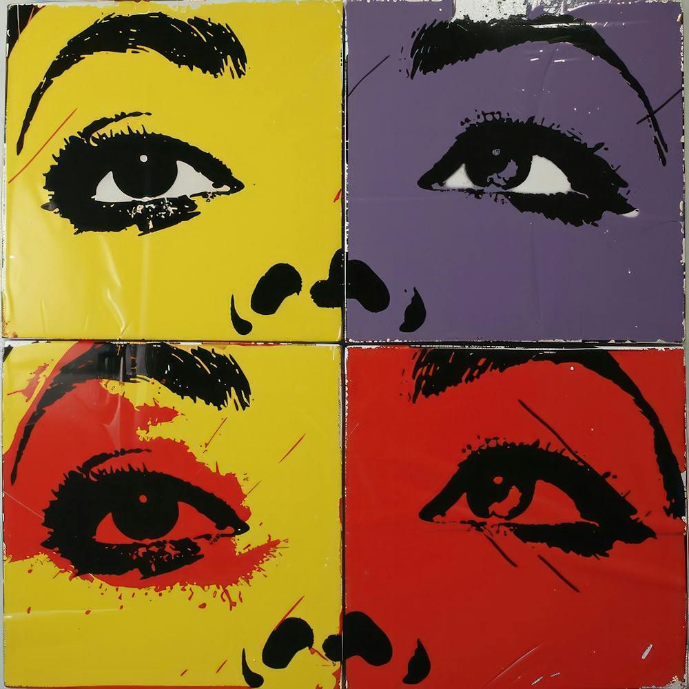 Woman Eyes Pop Art