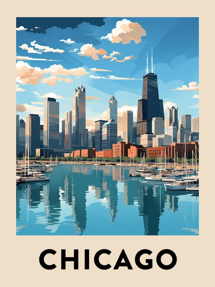 Chicago Travel Poster 19