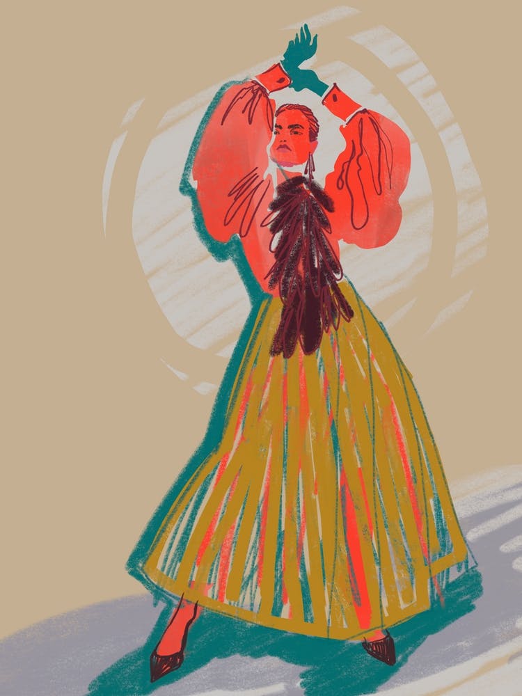 Dancing Lady