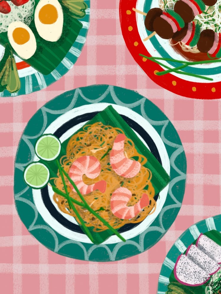 Asian Food For Dinner