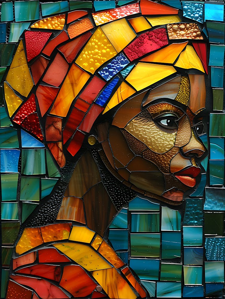 Femme Africaine en Turban