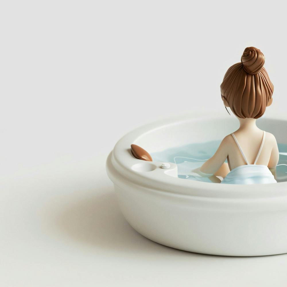 Girl In A Bathtub