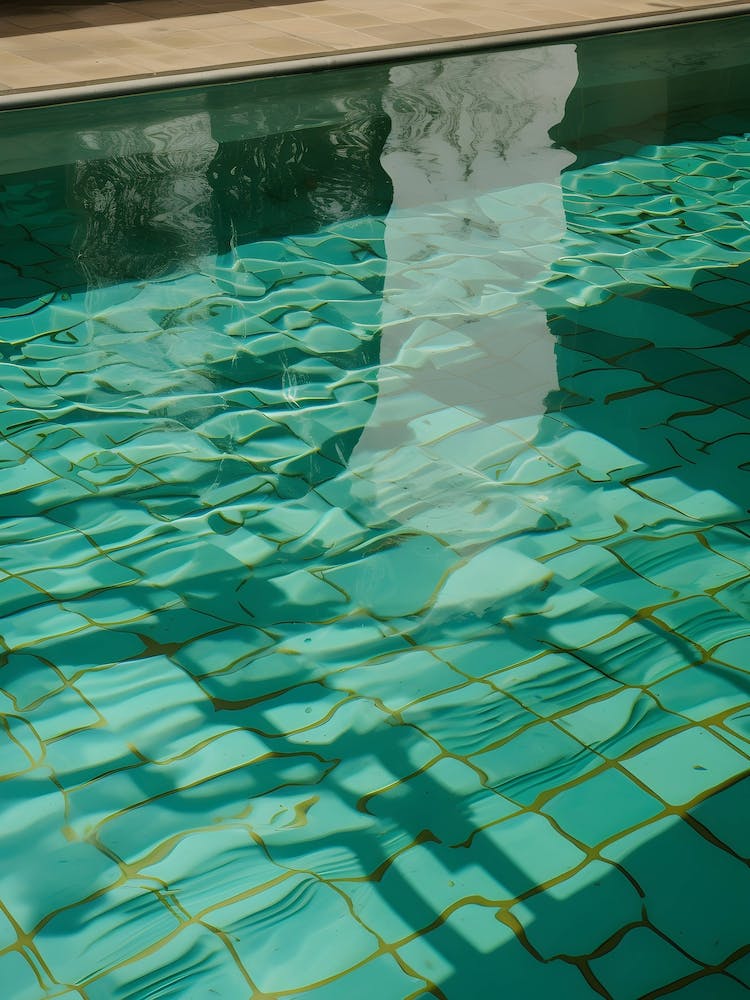 Reflection In A Swimming Pool