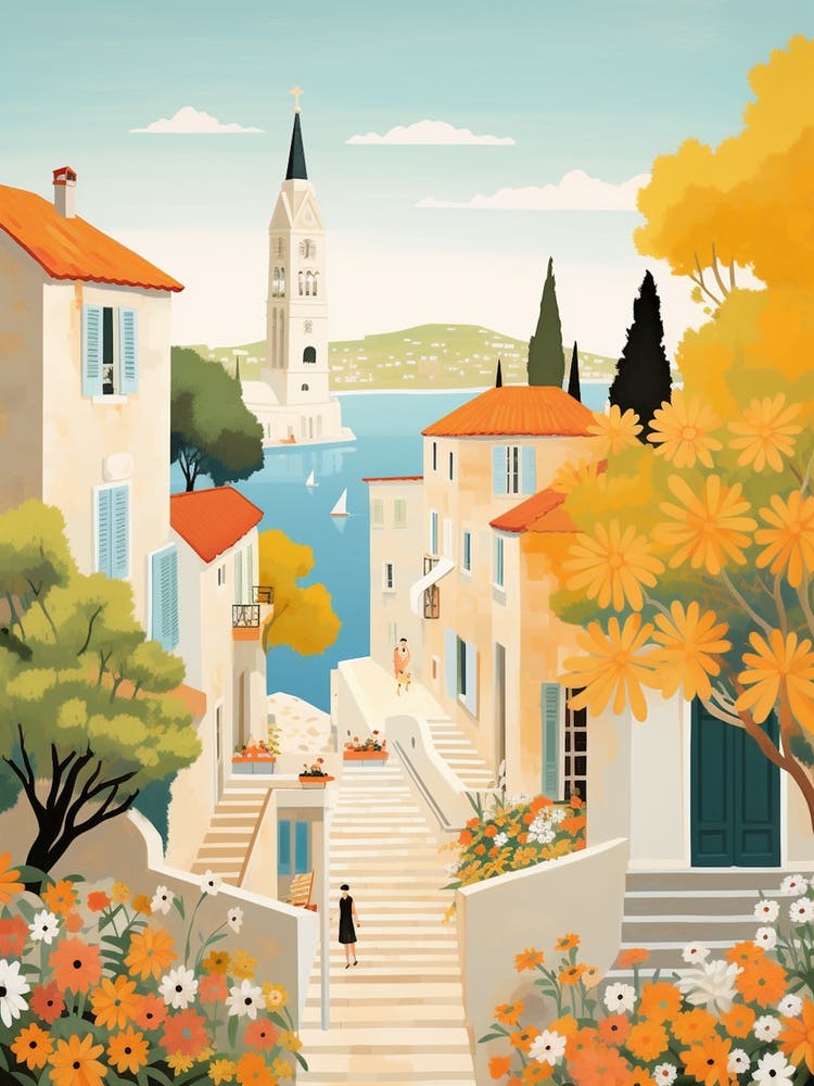 Zadar Croatia 4 Illustration