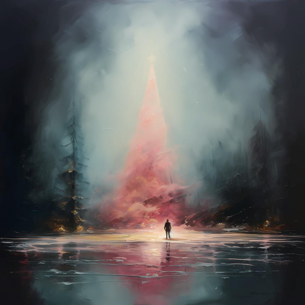 Luminous Dreamscape: Kemp's Festive Fir