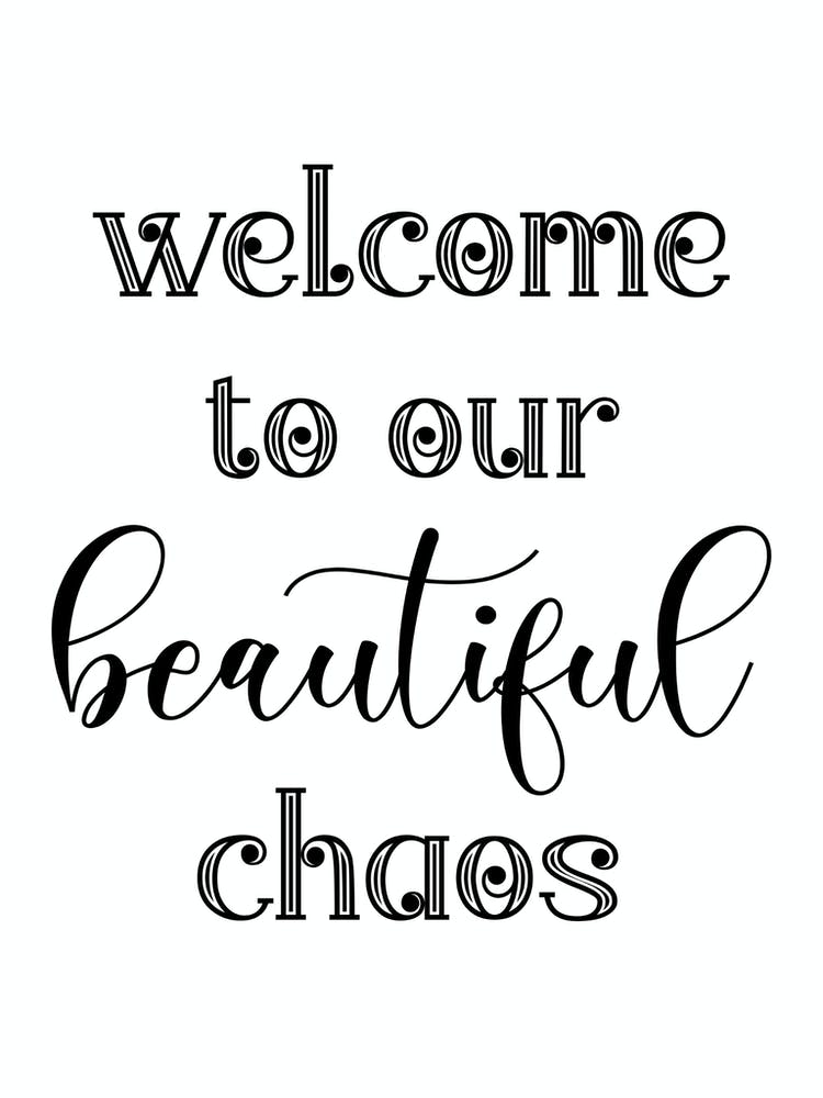 Welcome To Our Beautiful Chaos
