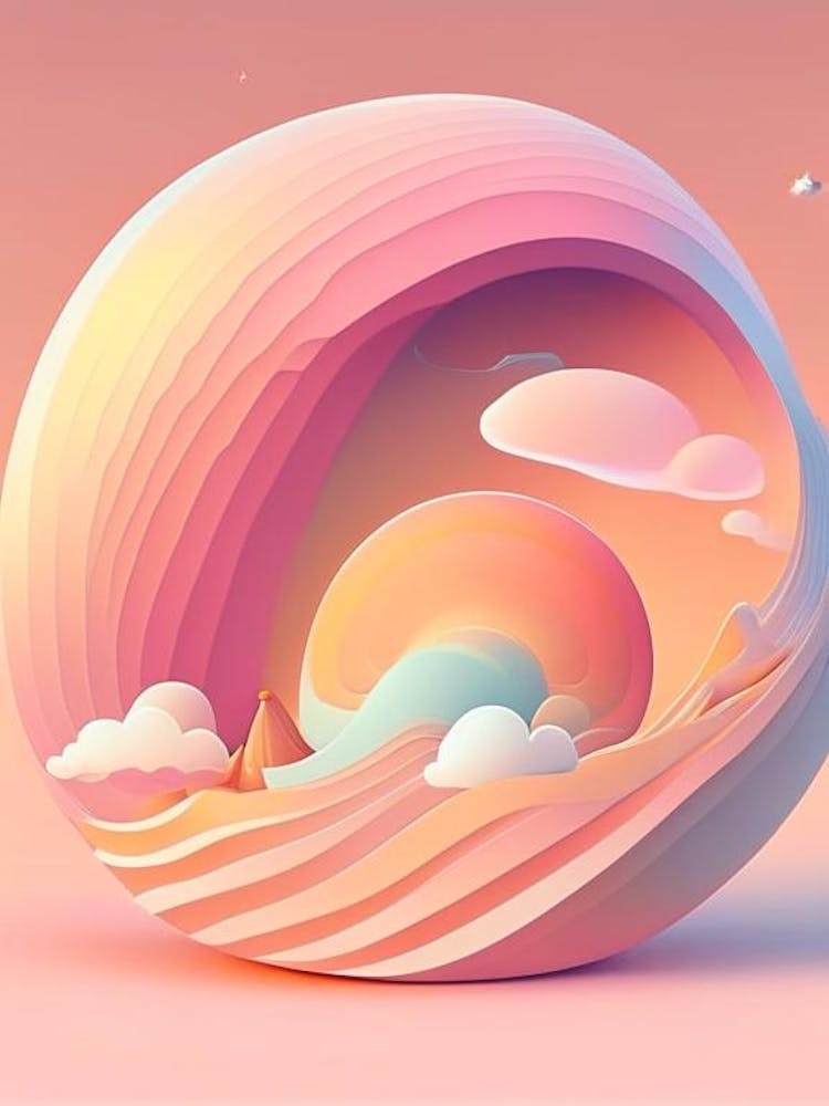 Gravity Wave Kawaii Kids Space
