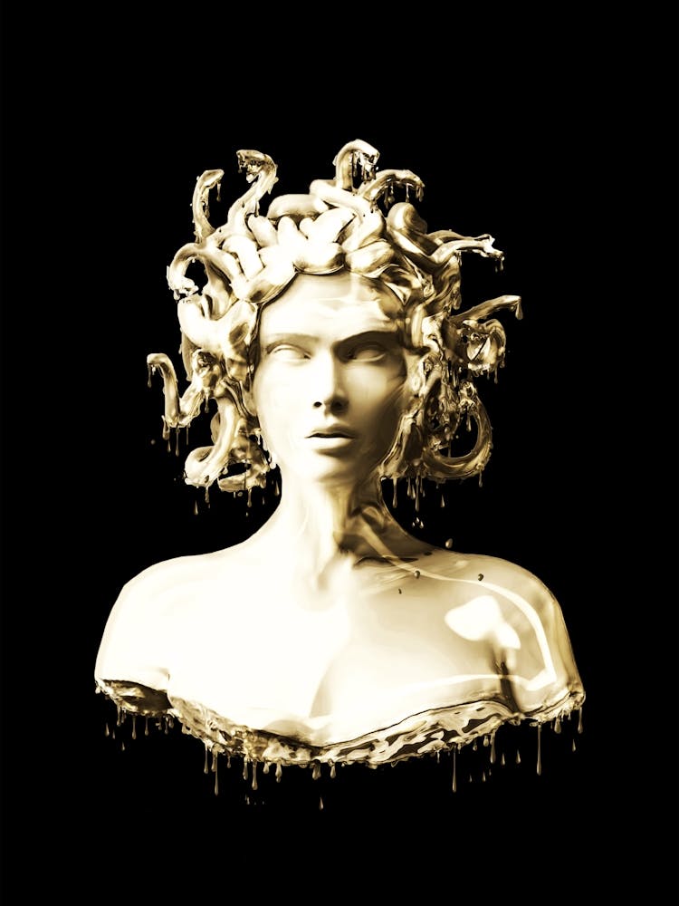 Gold Medusa