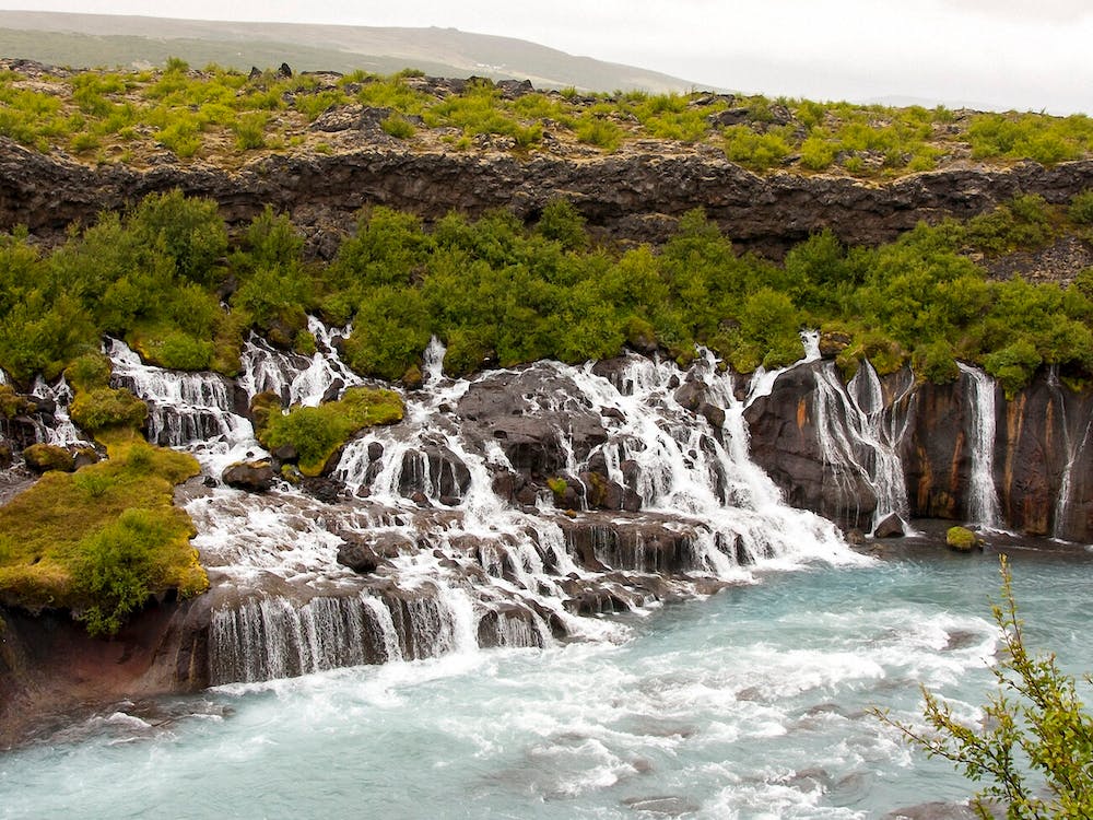 Waterfall in Iceland