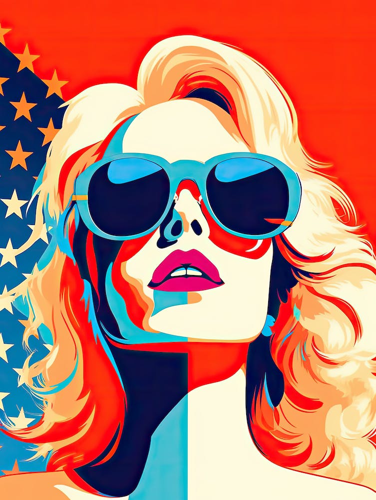 Pop Art Tapestry: Weaving the Stories of American Women