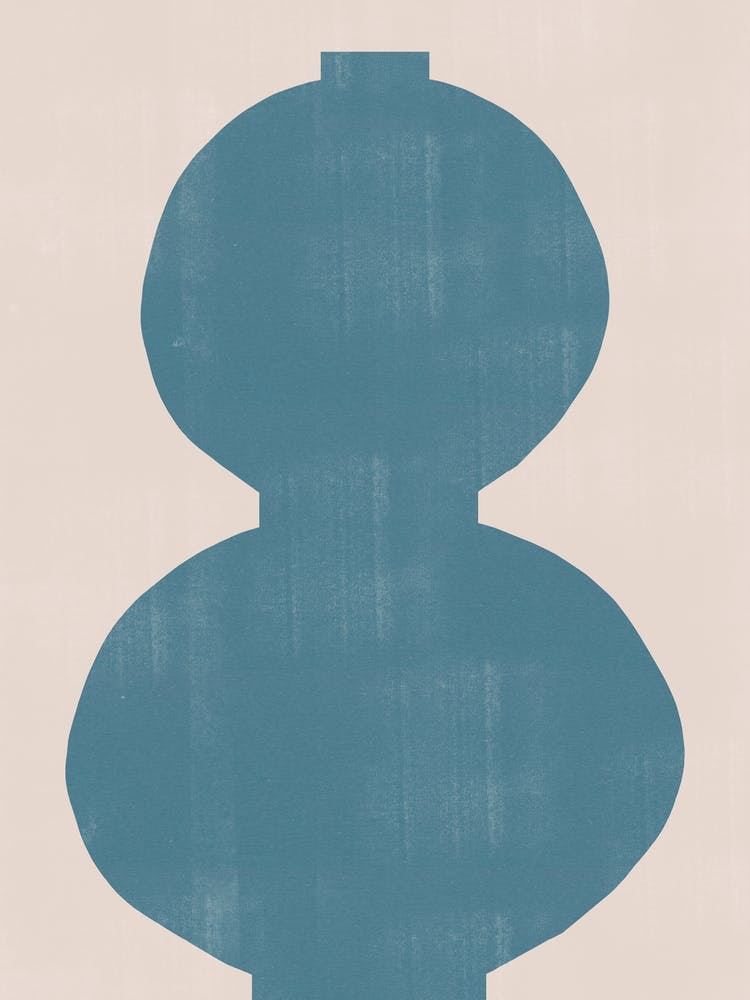 Blue Vase Simplicity