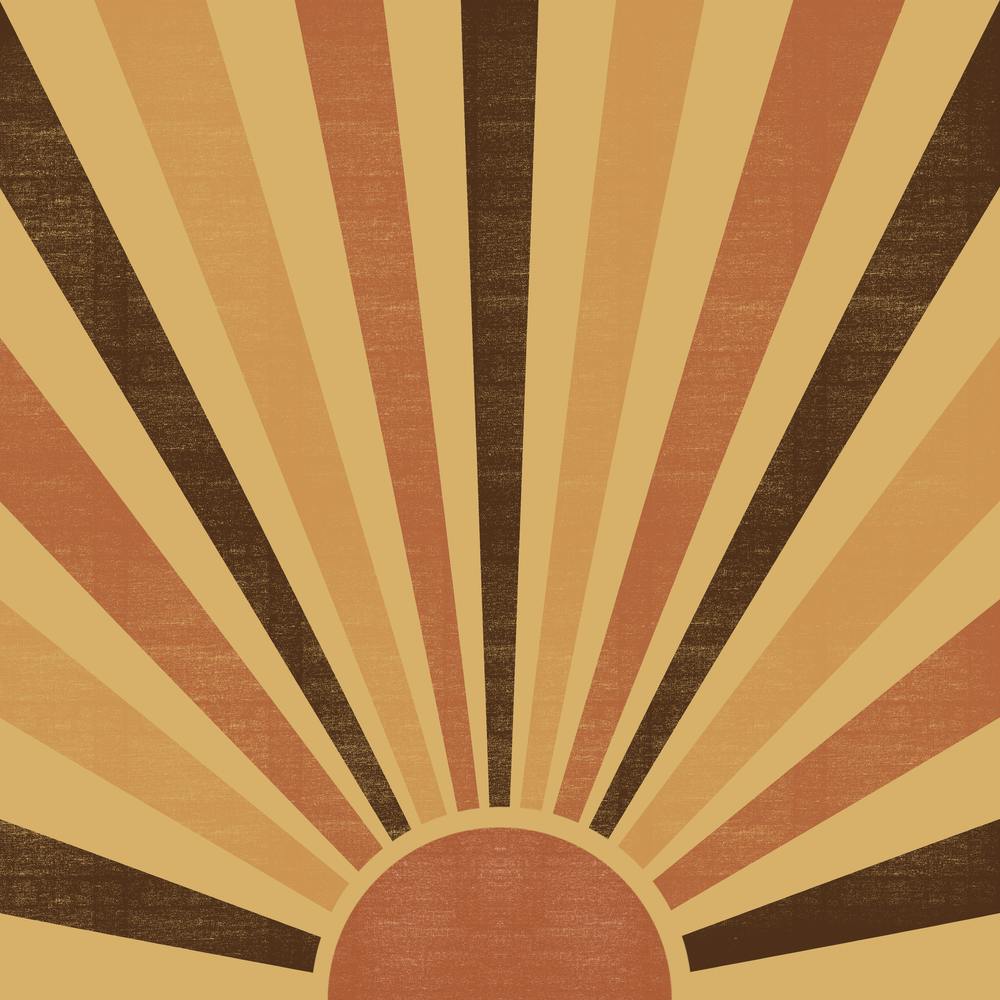 Retro Sunburst 3